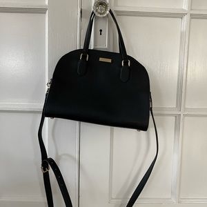 Black Kate Spade Sadie Dome Satchel